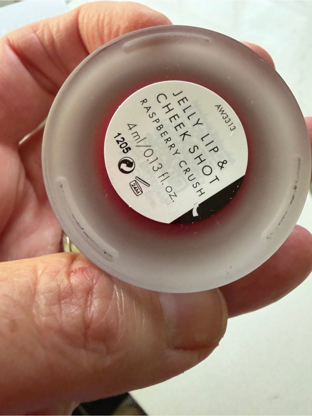NEW Beauty Pie Jelly Lip and Cheek shot in shade Raspberry Crush. Stain/tint - Picture 7 of 13